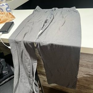 Grey sweats